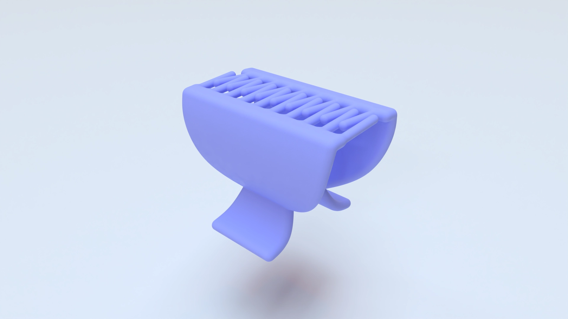A digital jewelry mockup in Womp showing how 3D modeling aids fashion prototyping